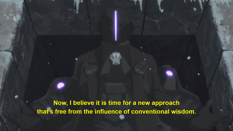 Never ever trust shady black-clad helmeted dudes when they start speaking like this. They do not have your best interests at heart.